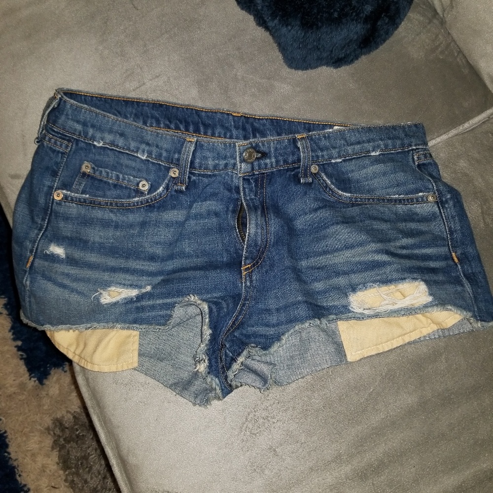 Rag N Bone jean shorts